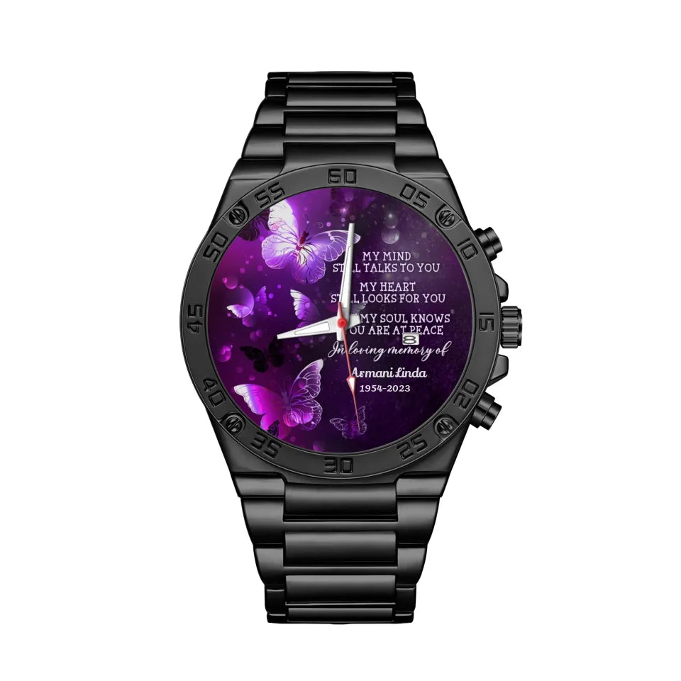 Mockup Gentleman Stainless Steel Watch