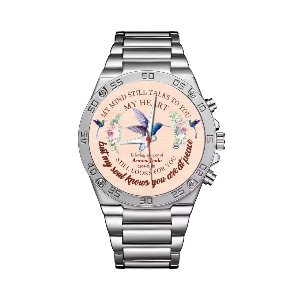 Mockup Gentleman Stainless Steel Watch-1