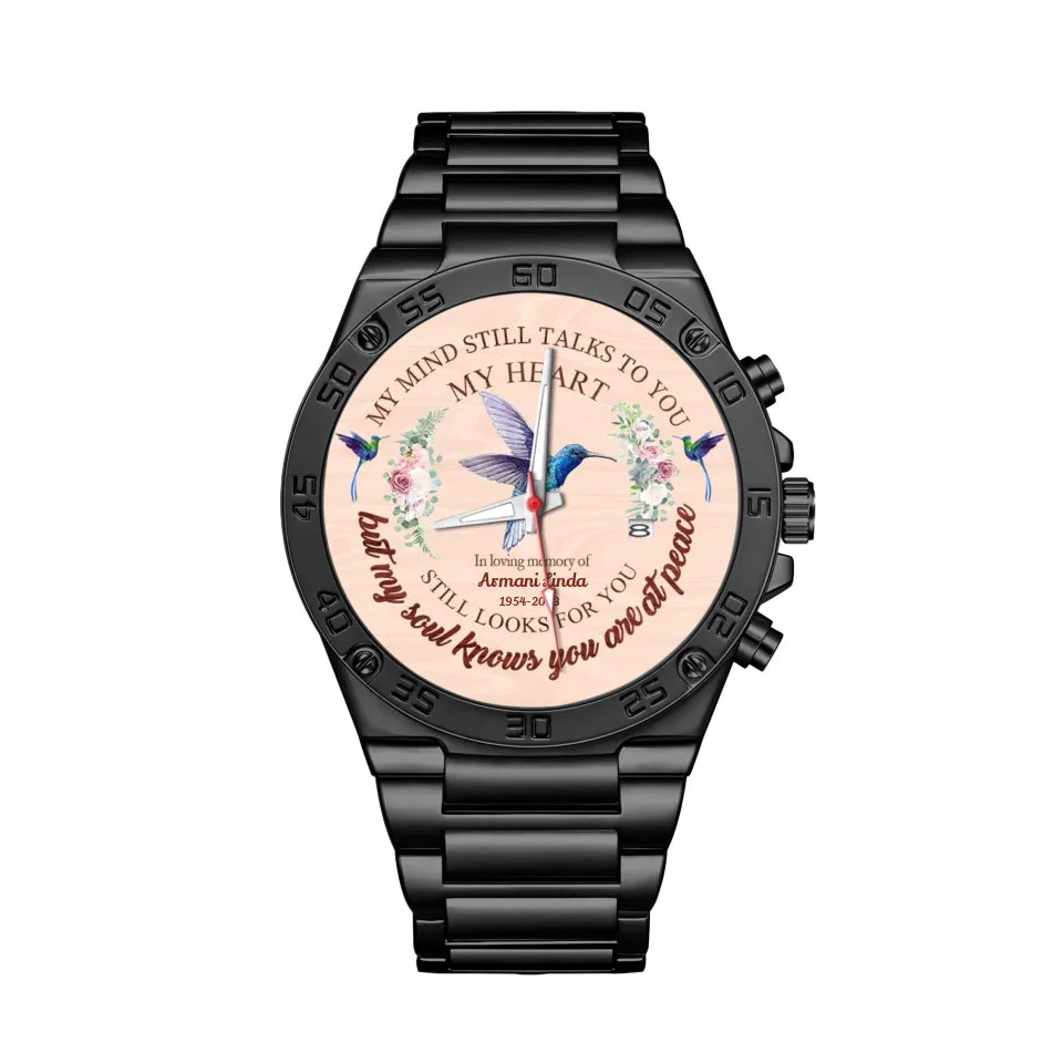 Mockup Gentleman Stainless Steel Watch