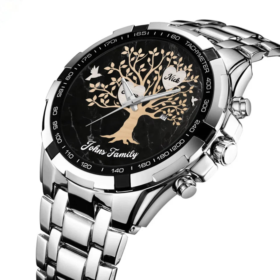 Mockup Men Quartz Wristwatch