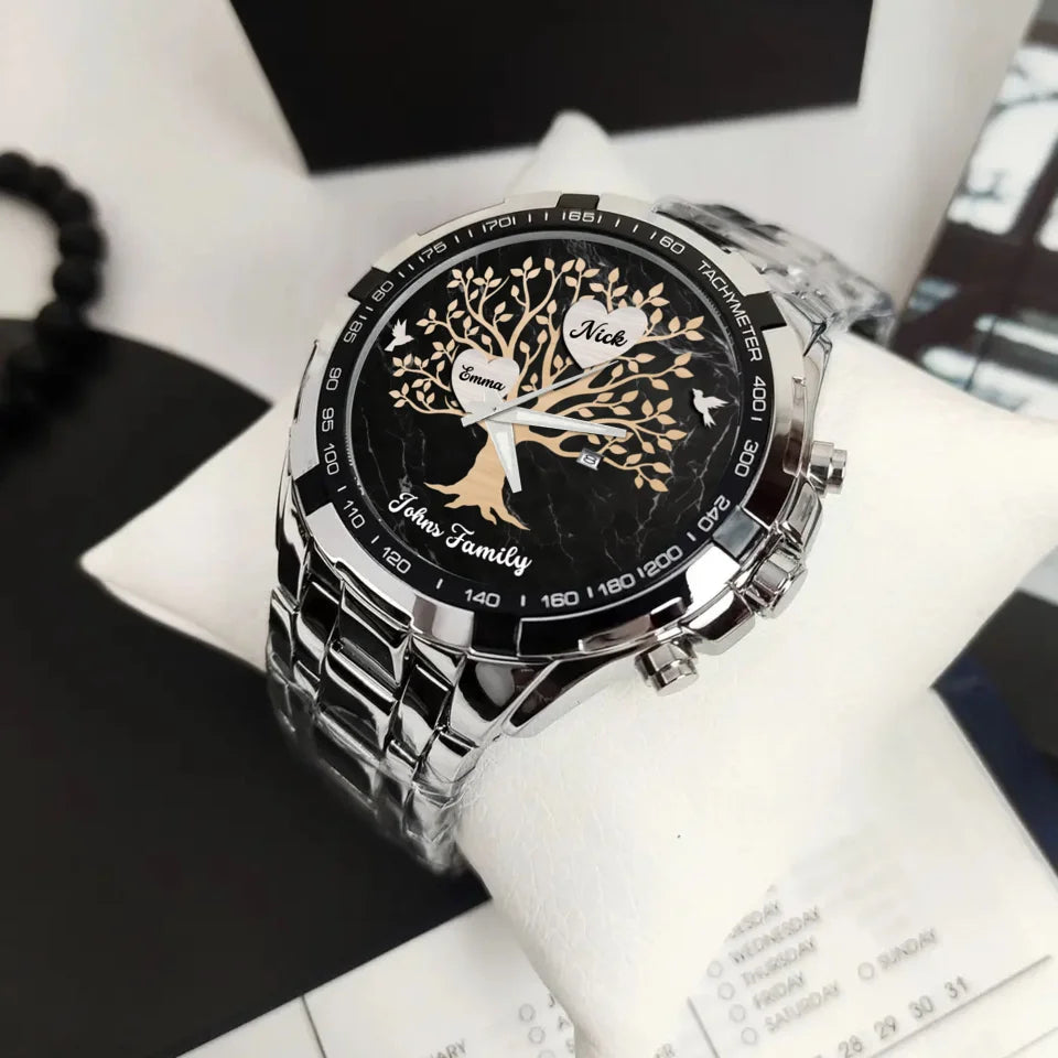 Mockup Men Quartz Wristwatch1