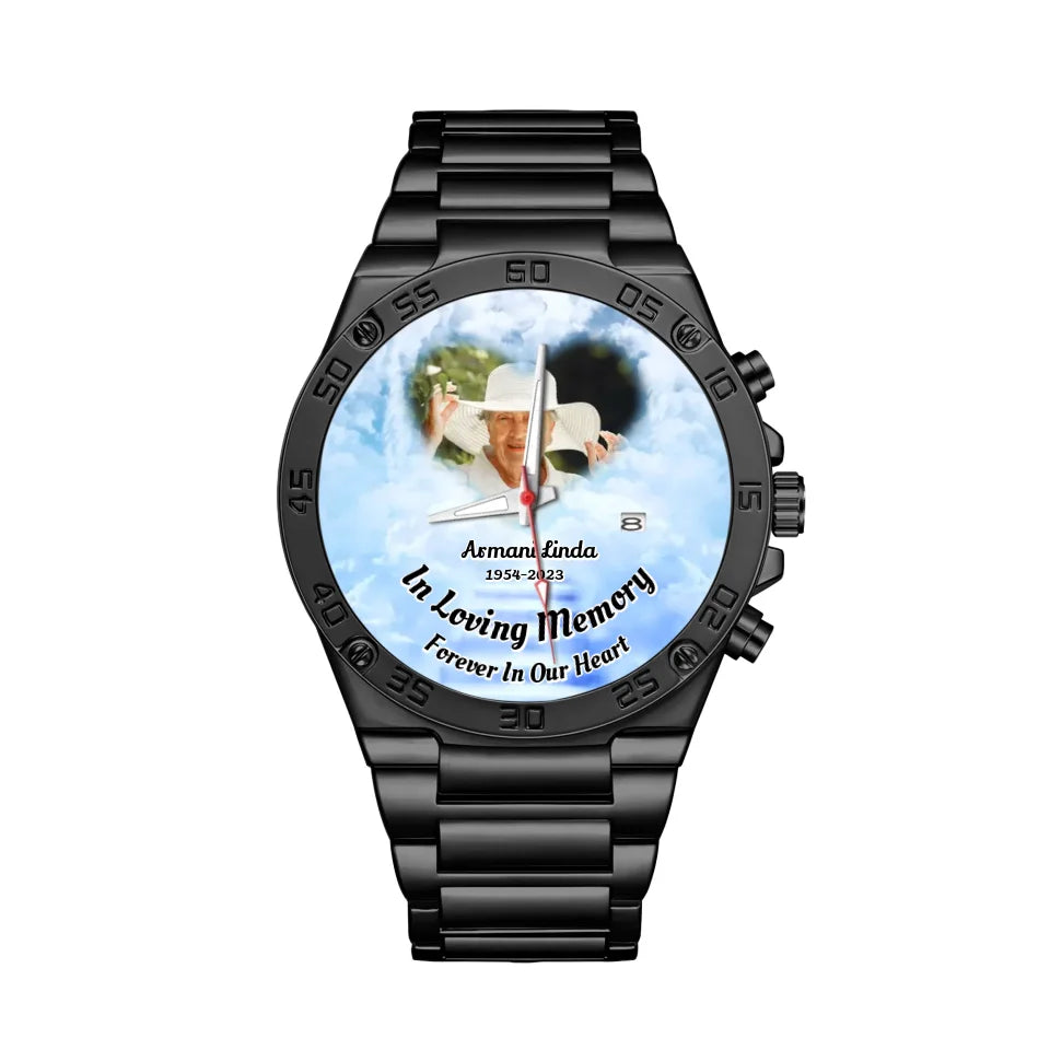 Mockup Gentleman Stainless Steel Watch