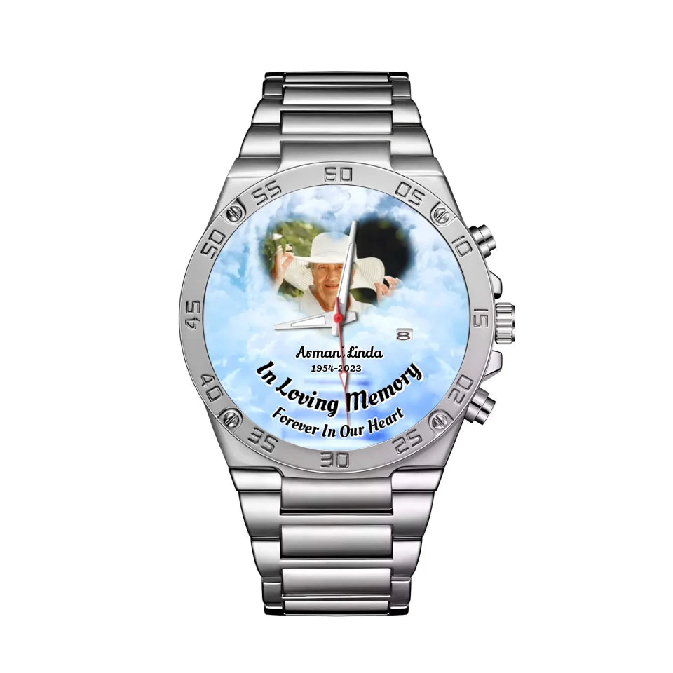 Mockup Gentleman Stainless Steel Watch-1