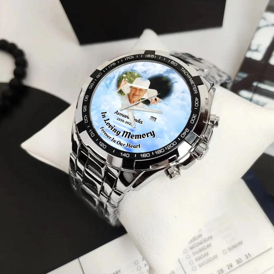 Mockup Men Quartz Wristwatch1