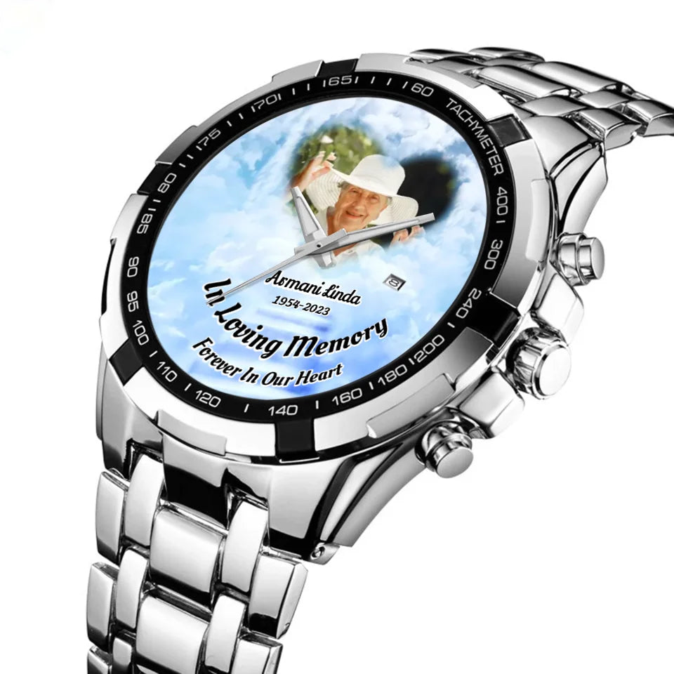 Mockup Men Quartz Wristwatch