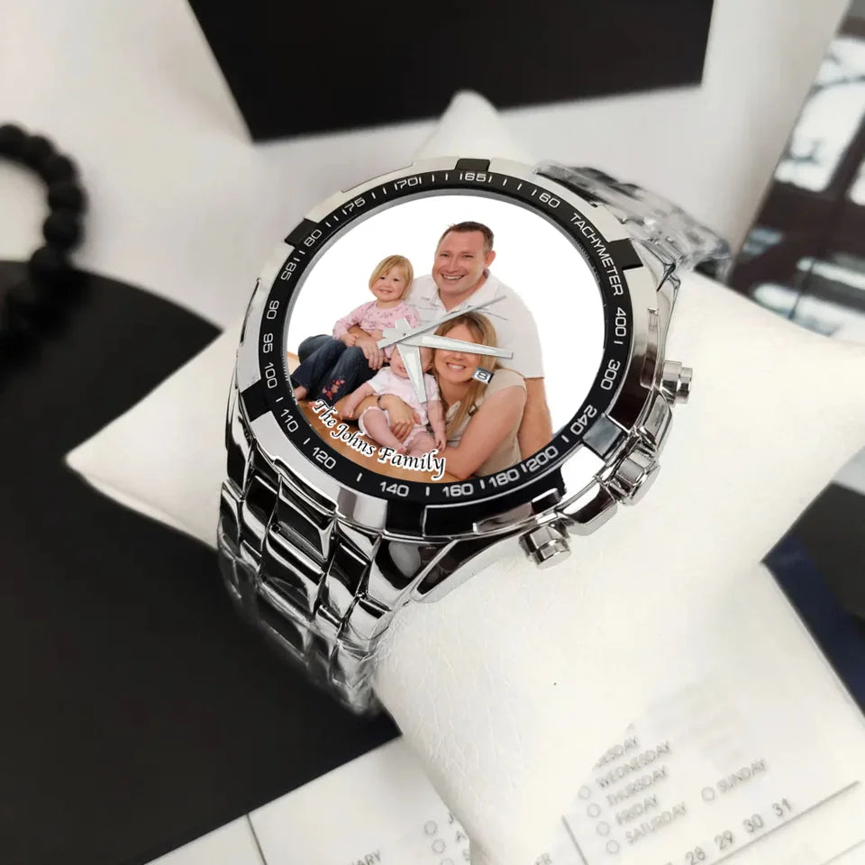 Mockup Men Quartz Wristwatch1