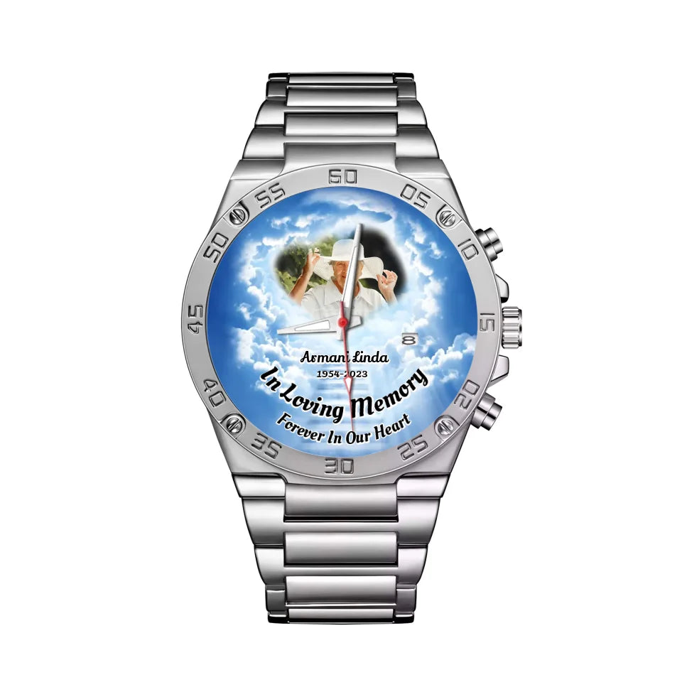 Mockup Gentleman Stainless Steel Watch-1