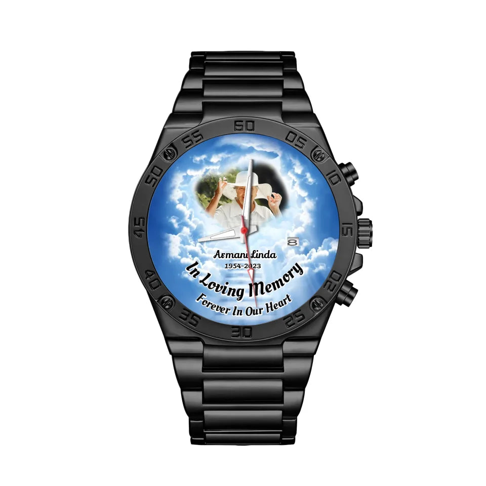 Mockup Gentleman Stainless Steel Watch