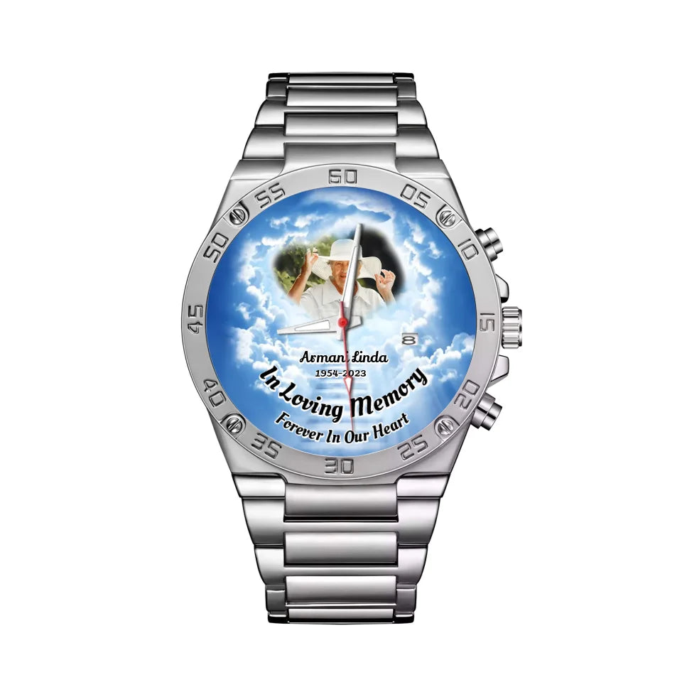 Mockup Gentleman Stainless Steel Watch-1