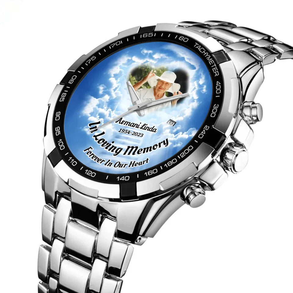 Mockup Men Quartz Wristwatch