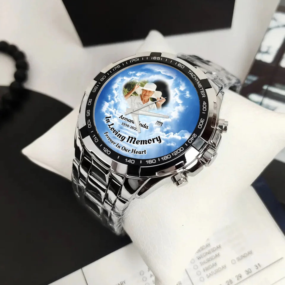 Mockup Men Quartz Wristwatch1