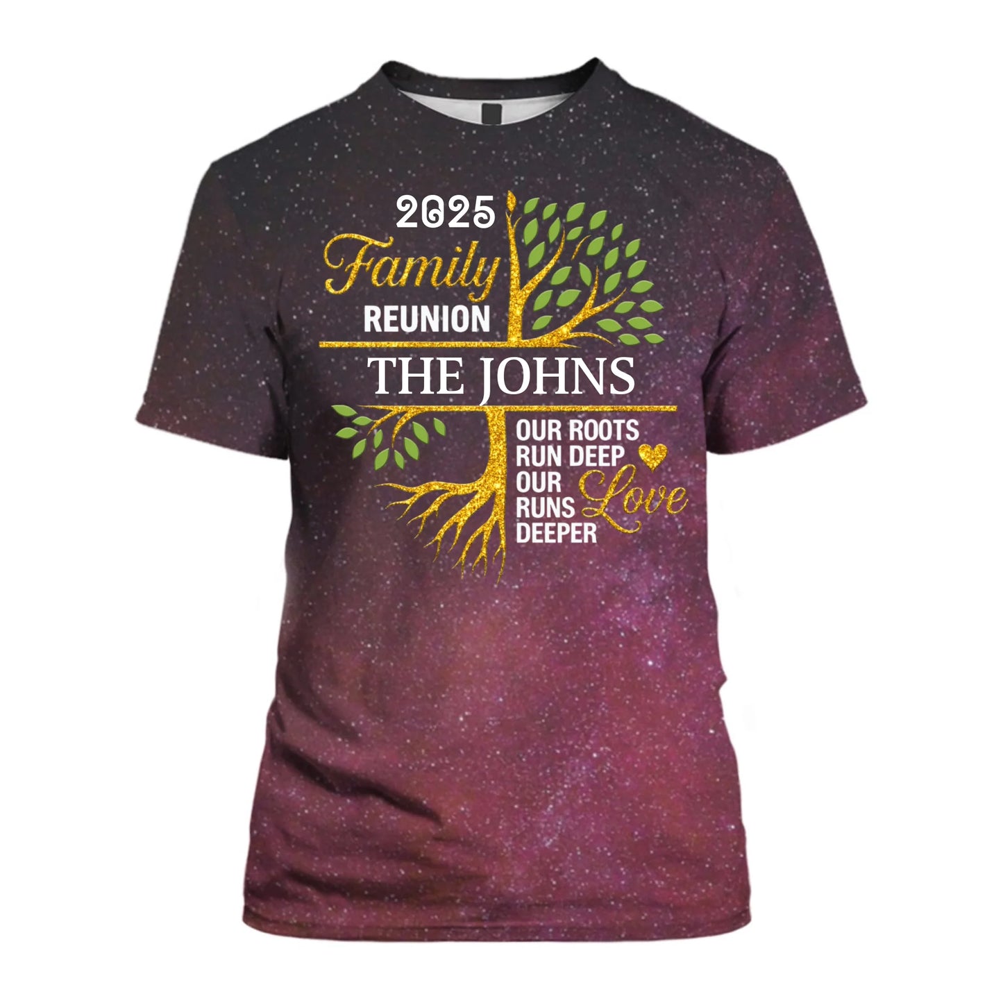 Pink Galaxy-T-Shirt