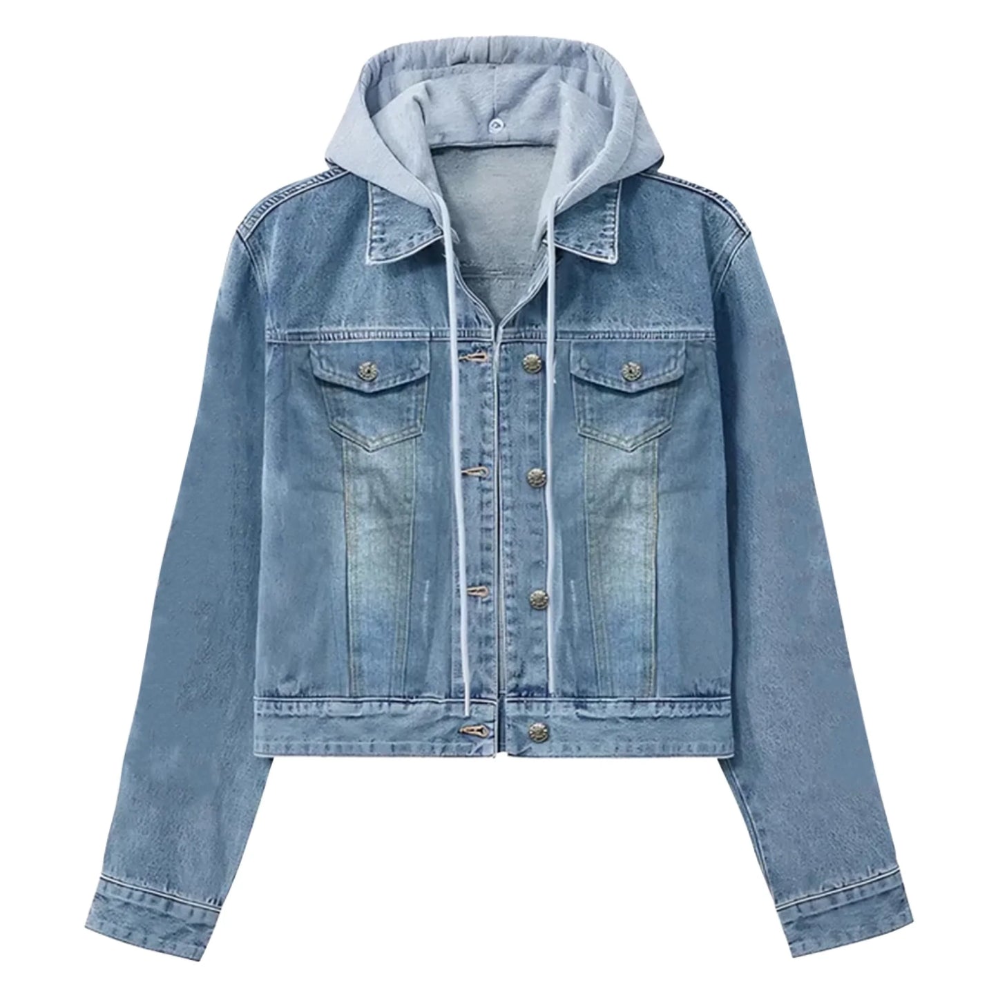 Mockup 2D Denim Jacket-front