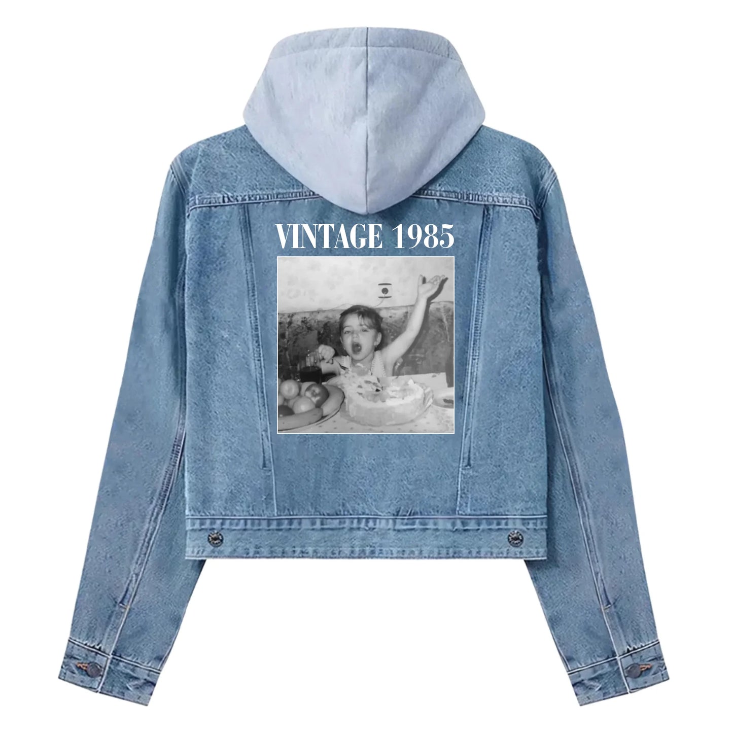 Women’s 2D Denim Jacket-Back