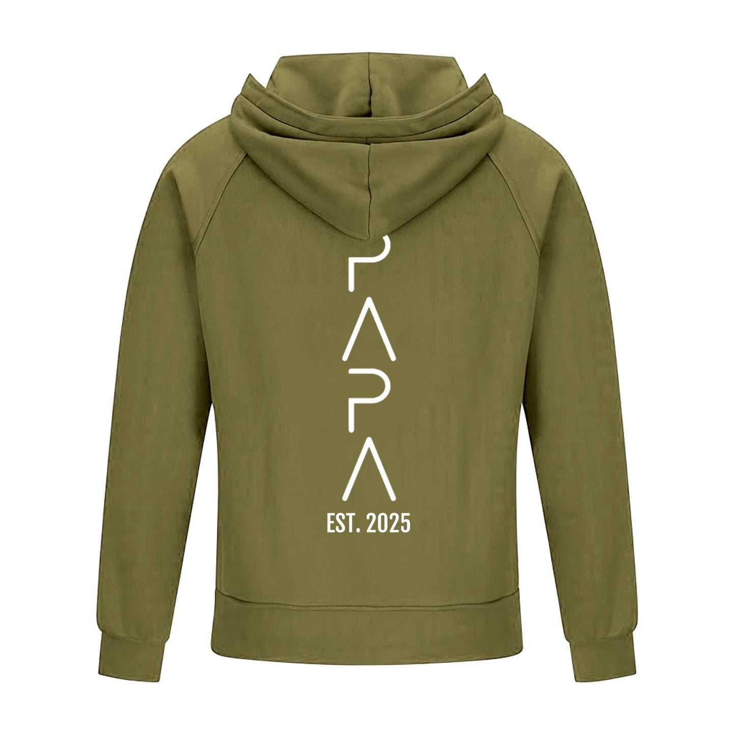 2D Vintage Quarter Zip Hoodie -green