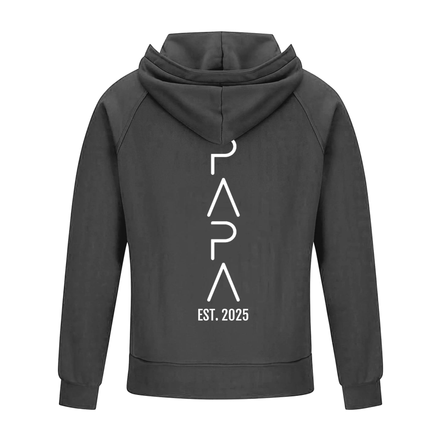 2D Vintage Quarter Zip Hoodie -Grey