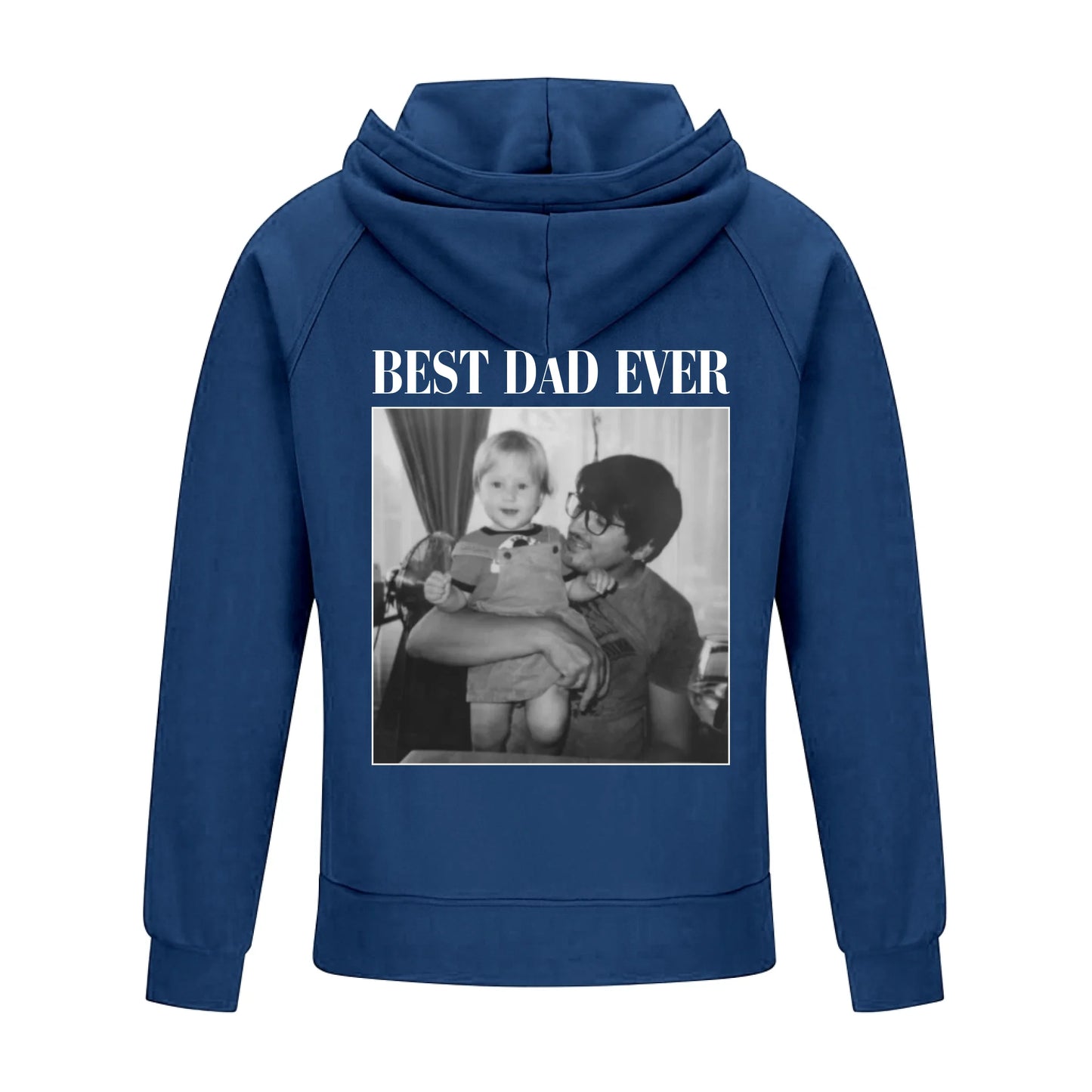 2D Vintage Quarter Zip Hoodie Navy