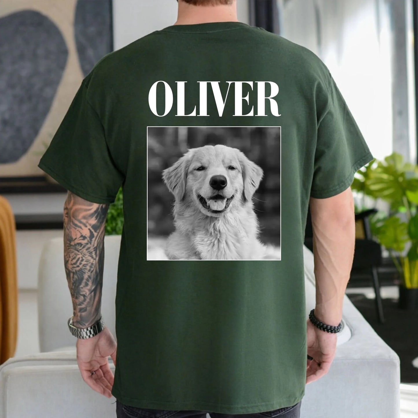 Custom Pet Photo T-Shirt – Personalized Pet Picture Tee - Pet Loss Gift