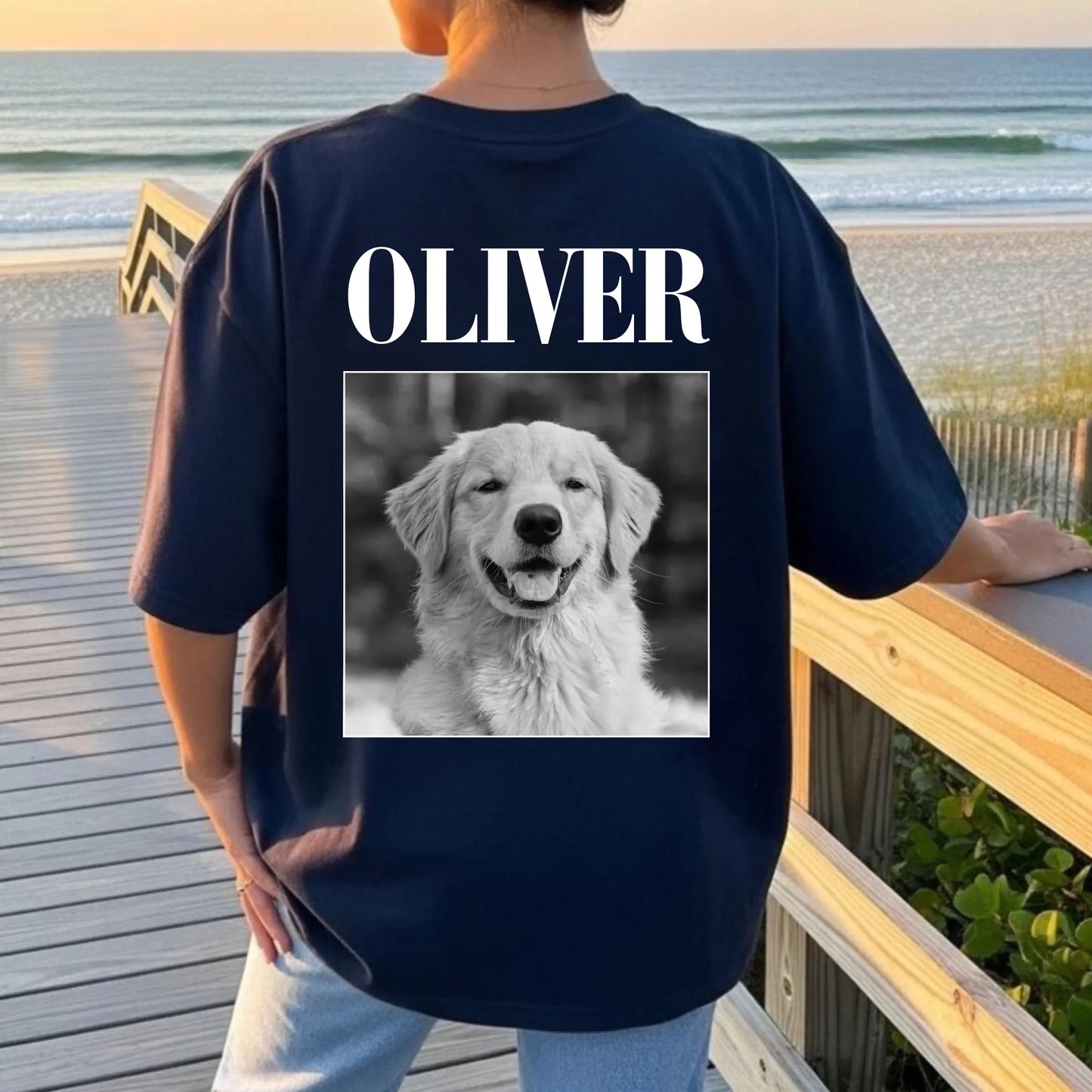 Back T-Shirt Mockup