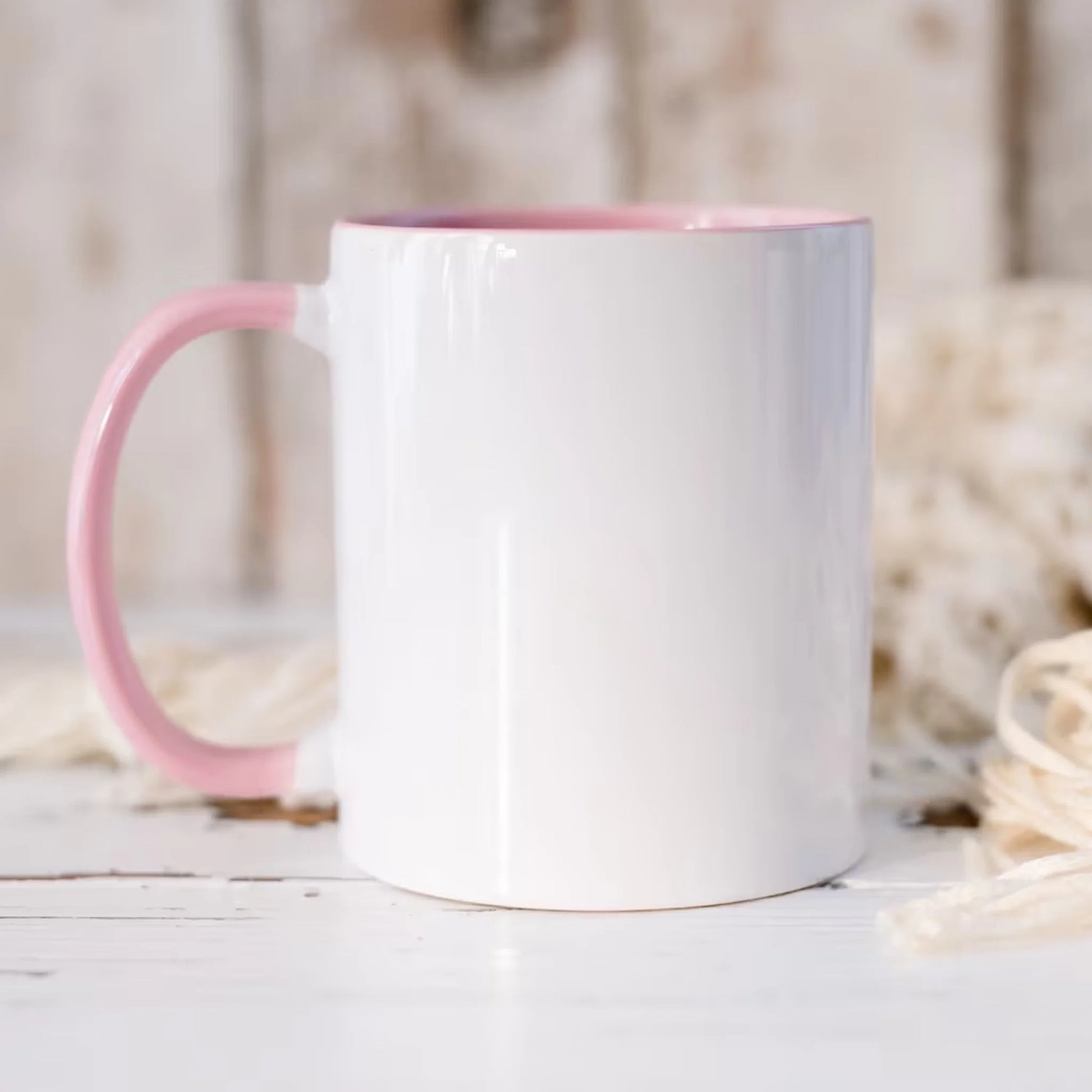Pink-Accent-Mug