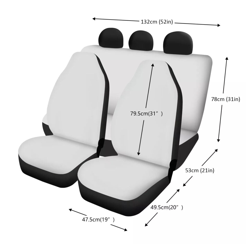 Create a Memorial Gifts for Loss Of Mother with Collage Photo & Text on Car Seat Covers