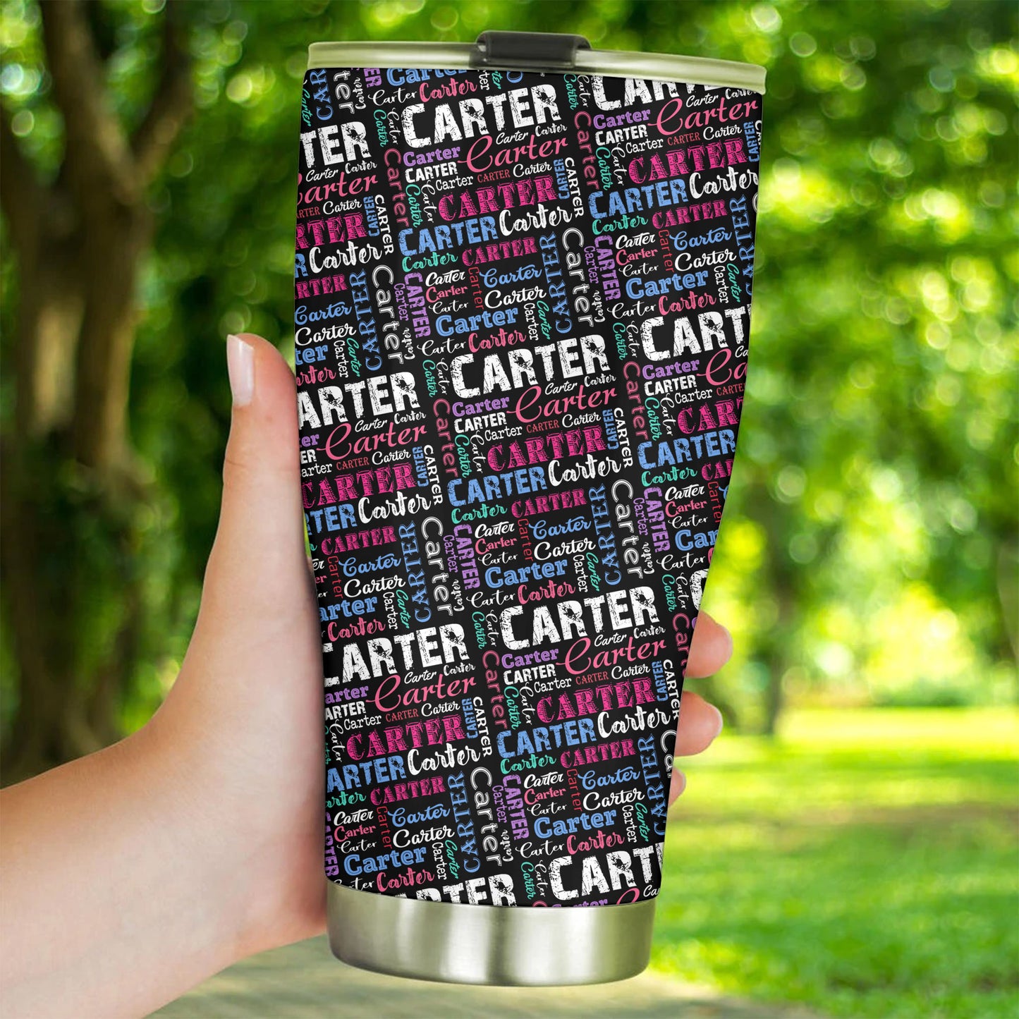Create Your Own Personalized 30oz Tumbler Cup With Your Name
