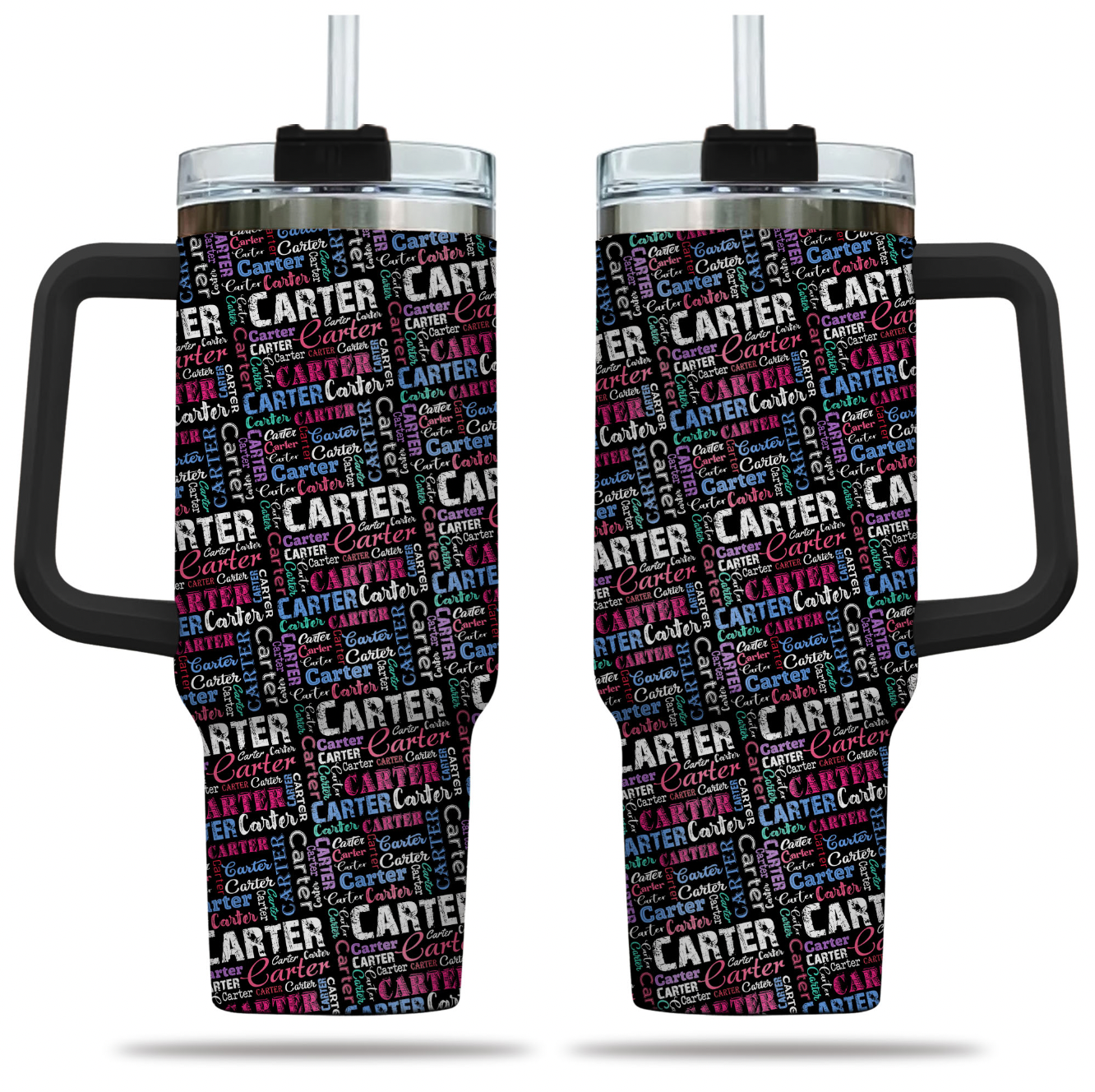 Create Your Own Personalized Large 40oz Tumbler Cup With Your Name
