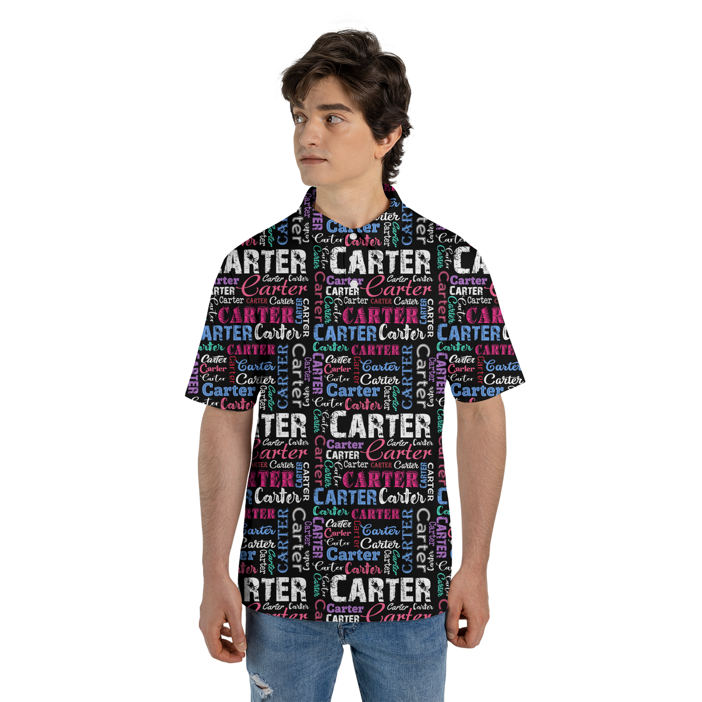 Create Your Own Personalized Unisex Polo Shirt with Your Name