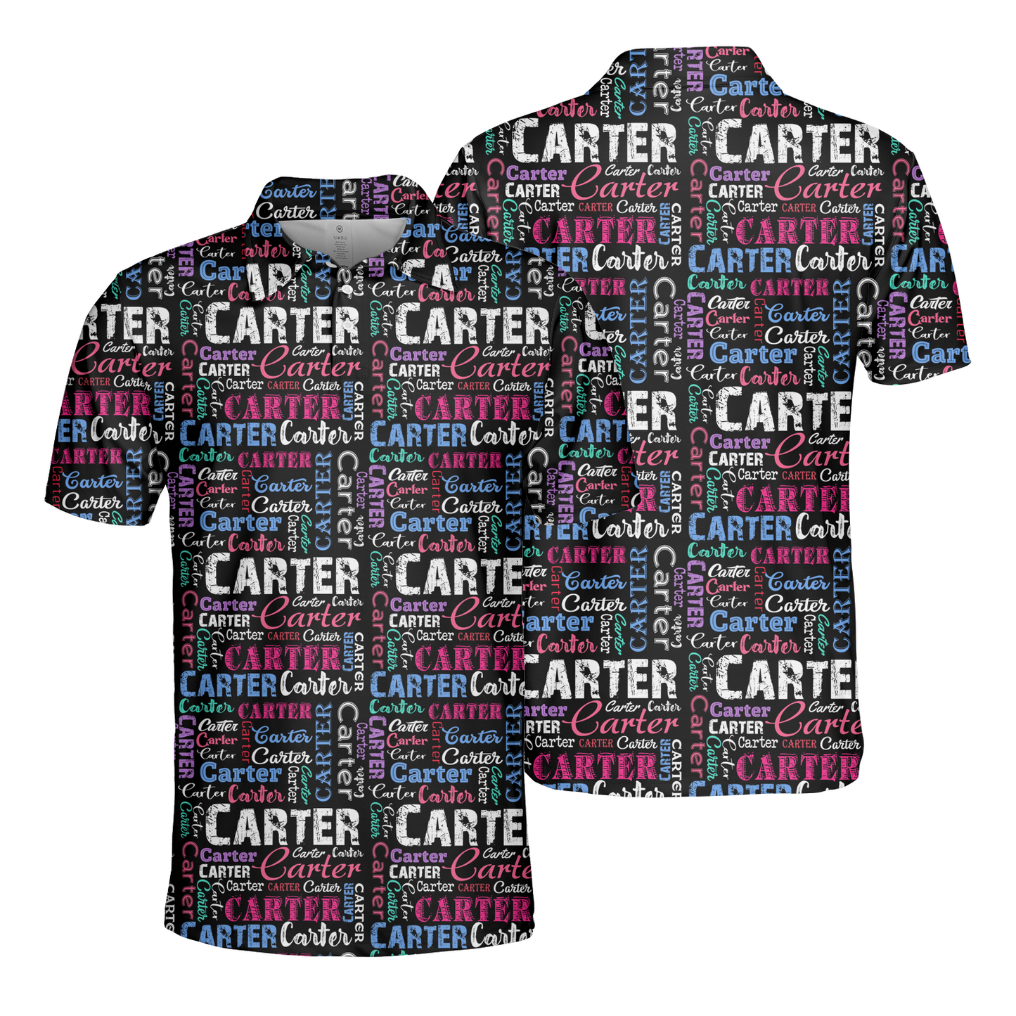 Create Your Own Personalized Unisex Polo Shirt with Your Name
