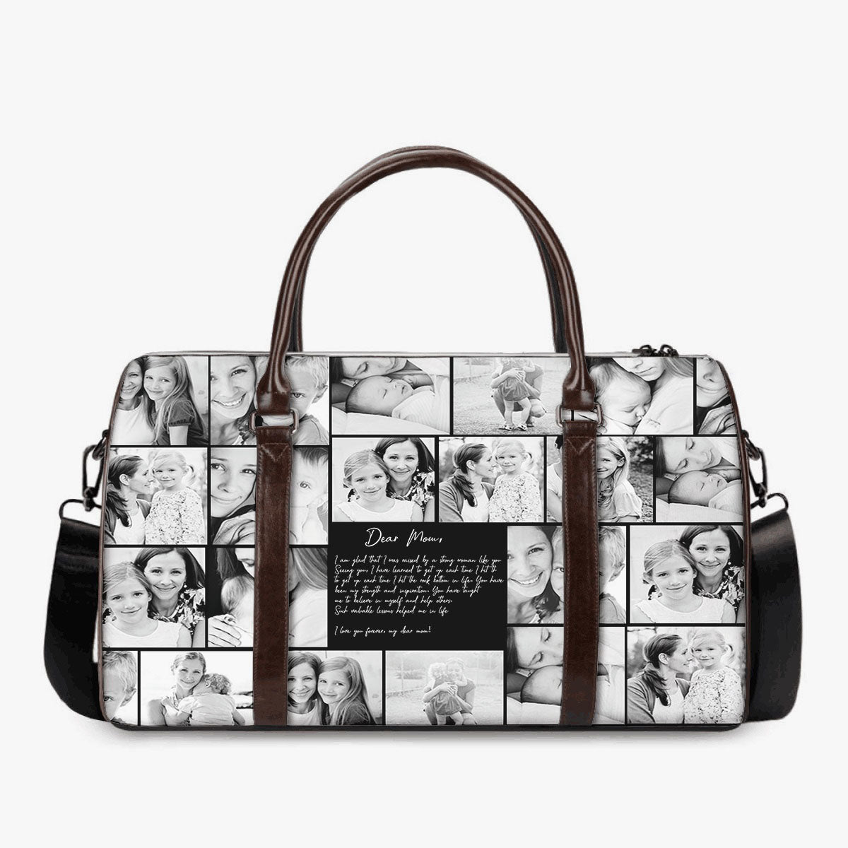 Create Your Own Mom’s AOP Travel Bag – Photo Collage & Custom Text