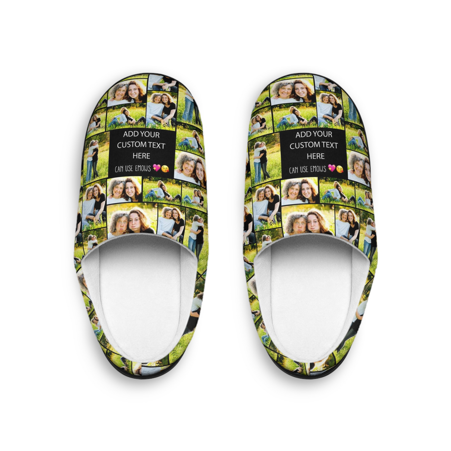 Create Your Own Mom’s In-House Slippers – Photo Collage & Custom Text
