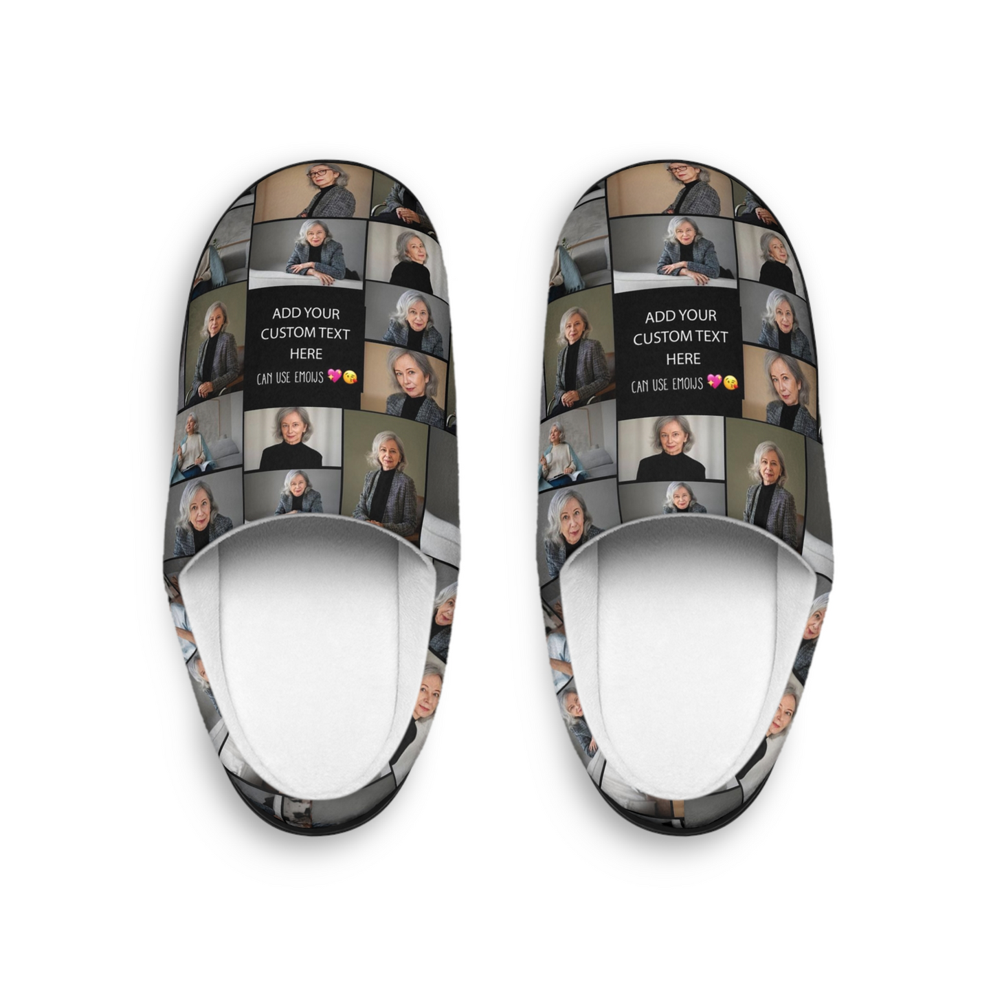 Create Your Own Mom’s In-House Slippers – Photo Collage & Custom Text