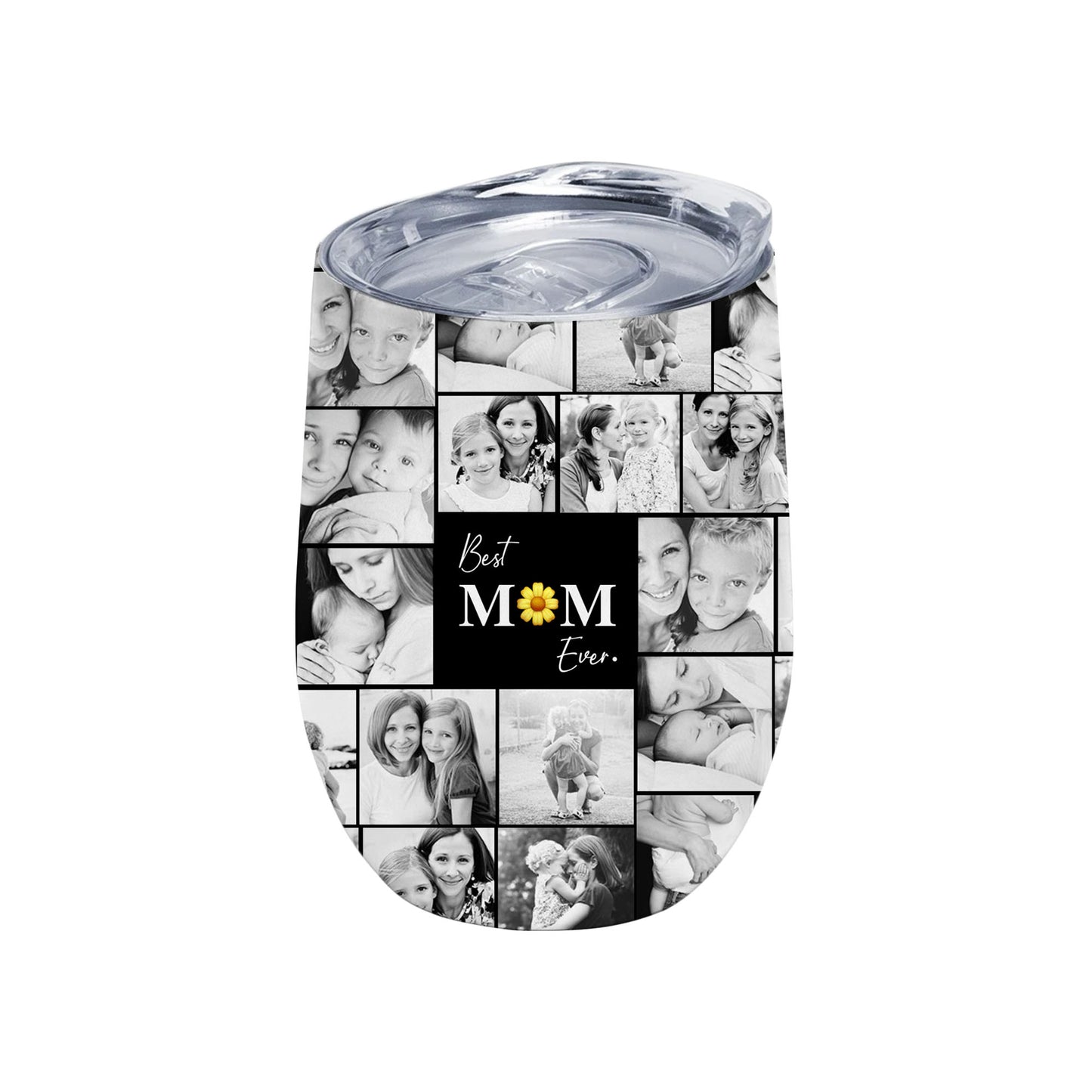 Create Your Own Mom’s Wine Tumbler – Photo Collage & Custom Text