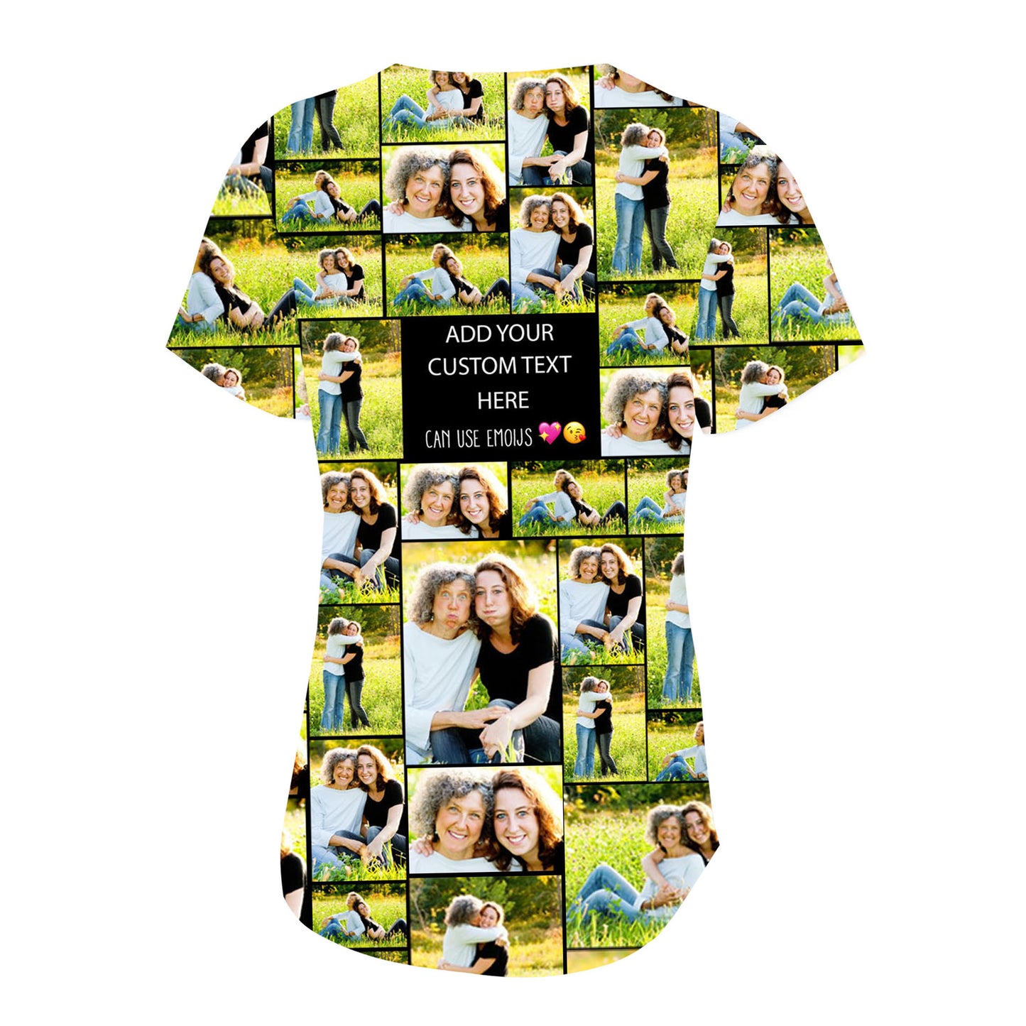 Create Your Own Mom’s 3D Baseball Jersey – Photo Collage & Custom Text