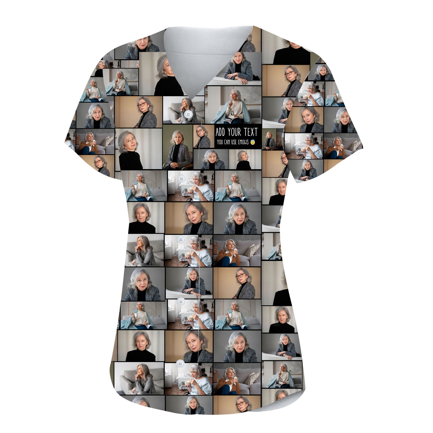 Create Your Own Mom’s 3D Baseball Jersey – Photo Collage & Custom Text