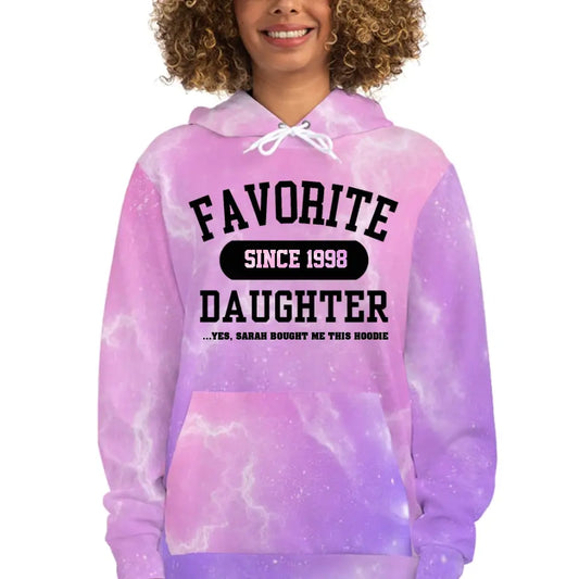 Favorite Daughter Gift for Favorite Daughter Pullover Hoodie Sweatshirt