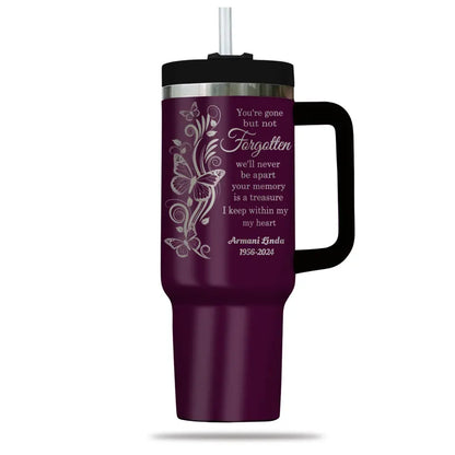 Remembrance Memorial Gifts for Loss Of Loved One Engraved 40oz Tumbler