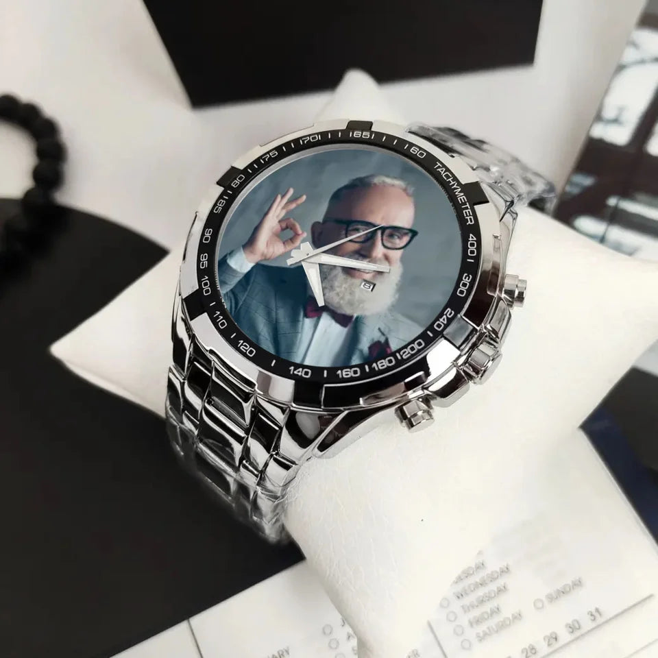 Mockup Men Quartz Wristwatch1