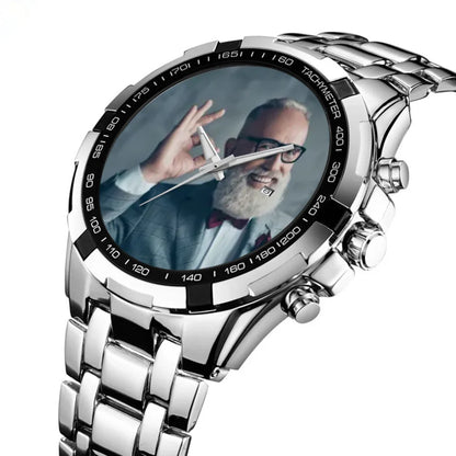 Mockup Men Quartz Wristwatch