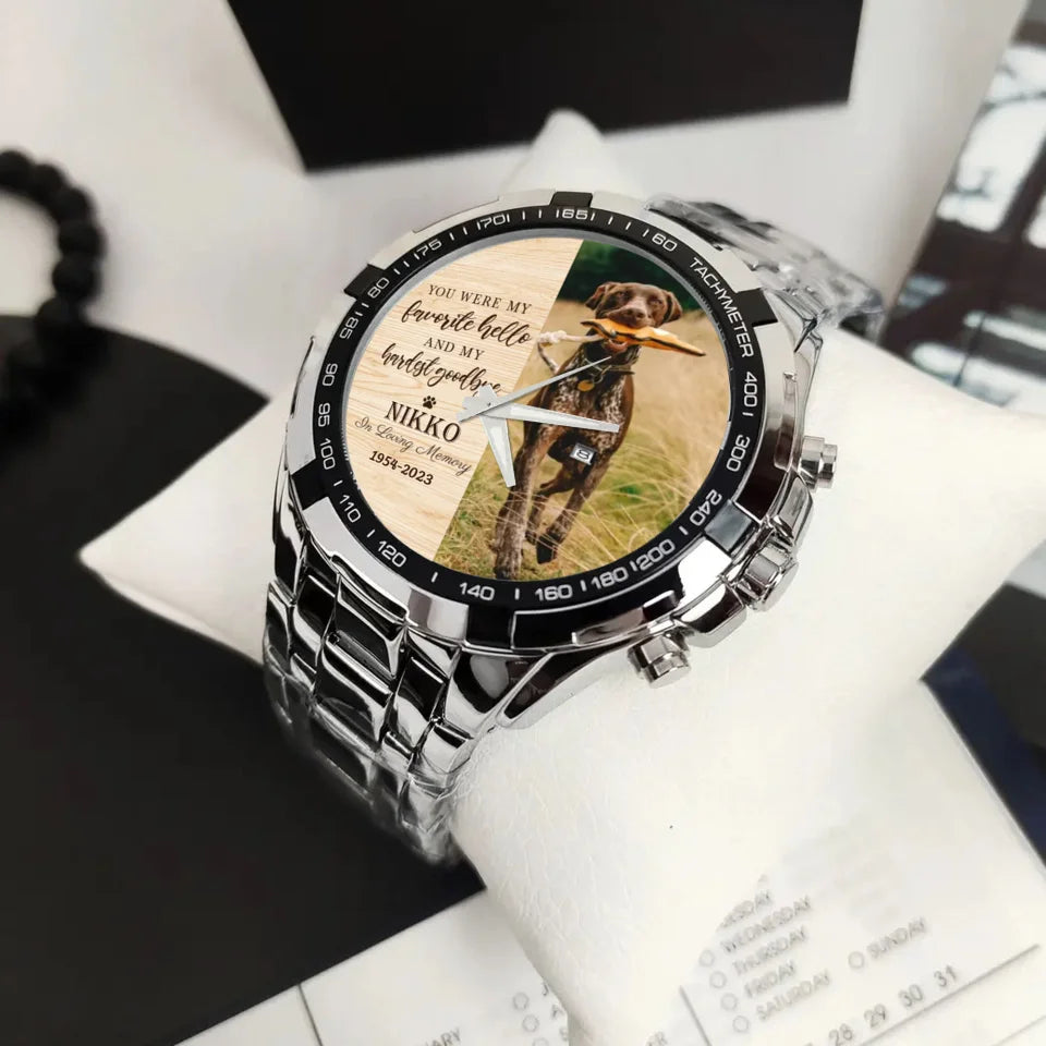 Mockup Men Quartz Wristwatch1