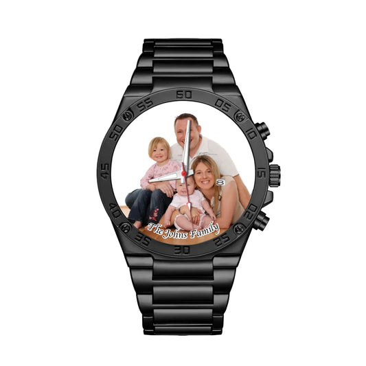 Mockup Gentleman Stainless Steel Watch