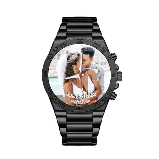 Mockup Gentleman Stainless Steel Watch