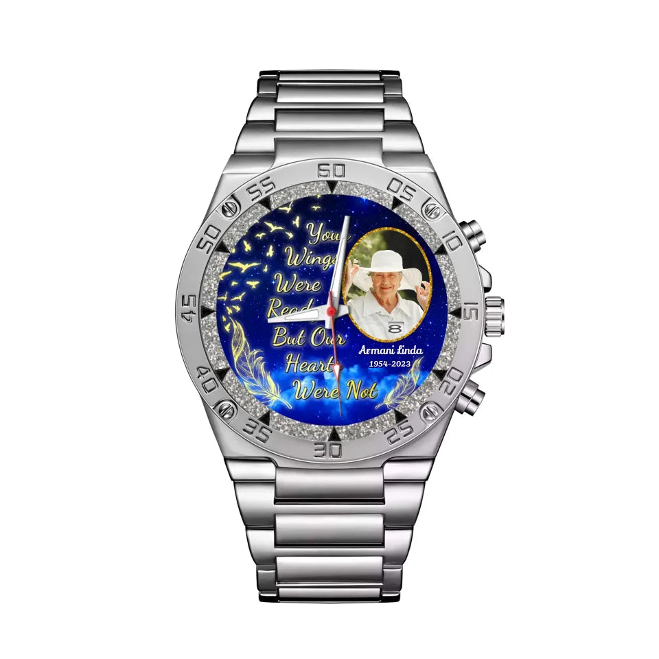 Mockup Gentleman Stainless Steel Watch-1