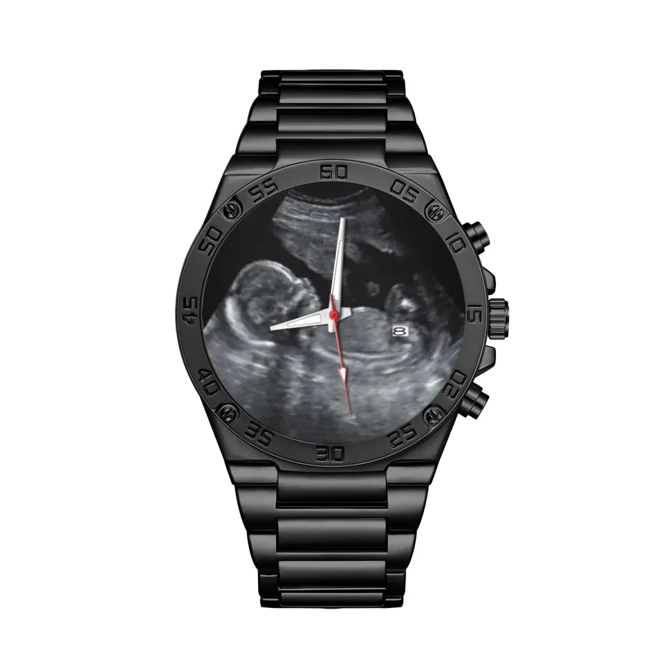 Mockup Gentleman Stainless Steel Watch