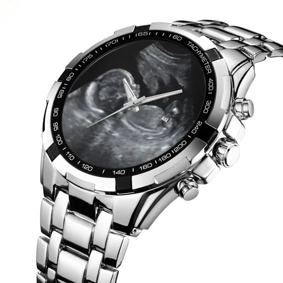 Mockup Men Quartz Wristwatch