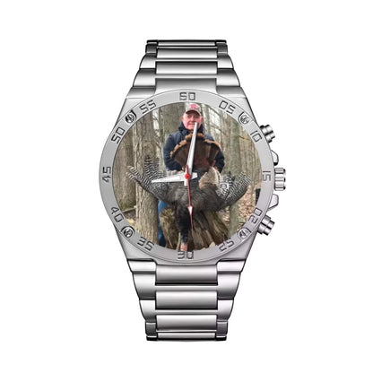 Mockup Gentleman Stainless Steel Watch-1