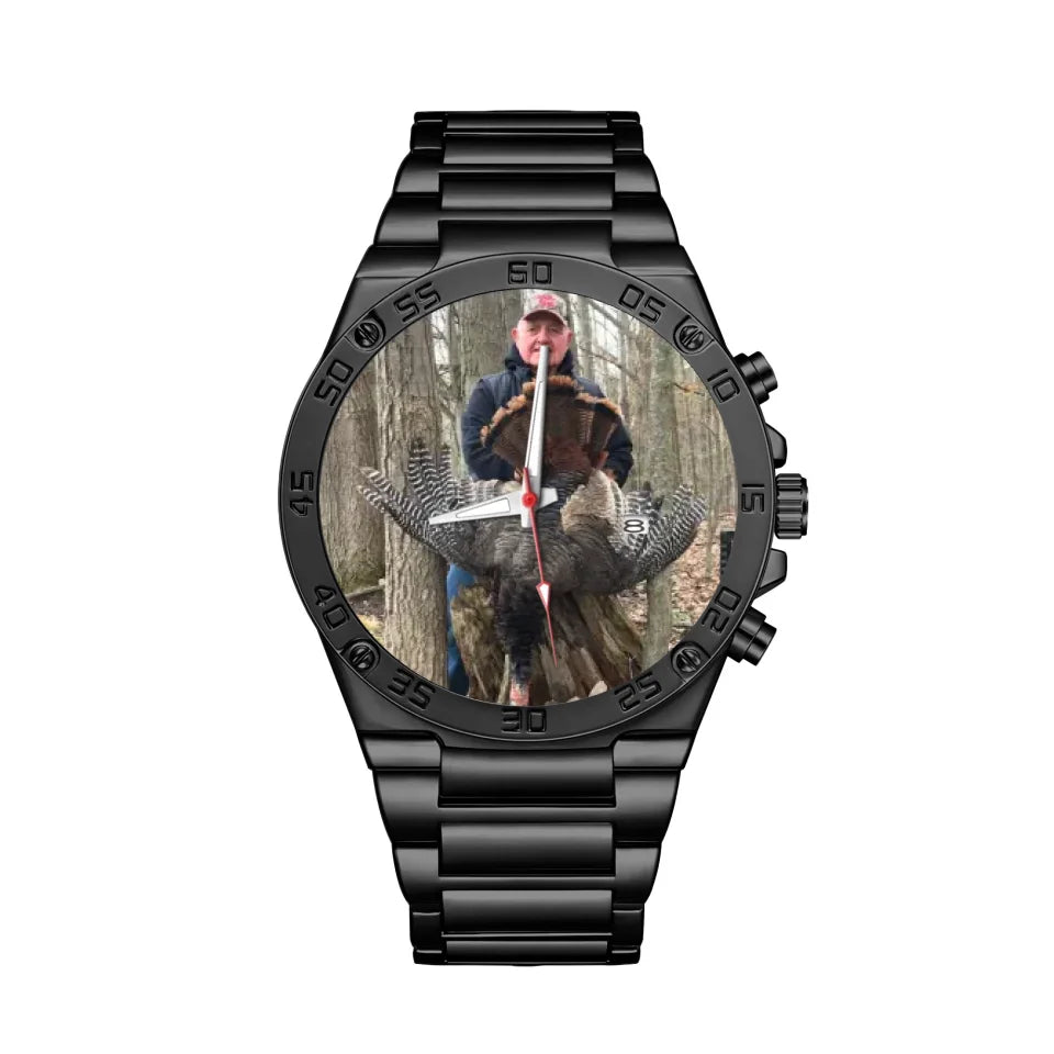 Mockup Gentleman Stainless Steel Watch