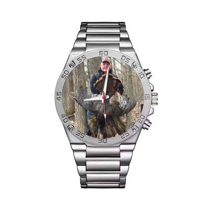 Mockup Gentleman Stainless Steel Watch-1