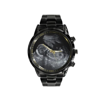 Personalized Baby Scan Ultrasound Baby Photo on Watch