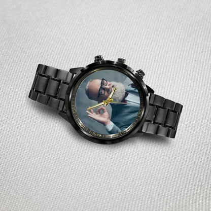 Create a Father's Day Gift for Dad Grandpa Photo on Personalized Watch